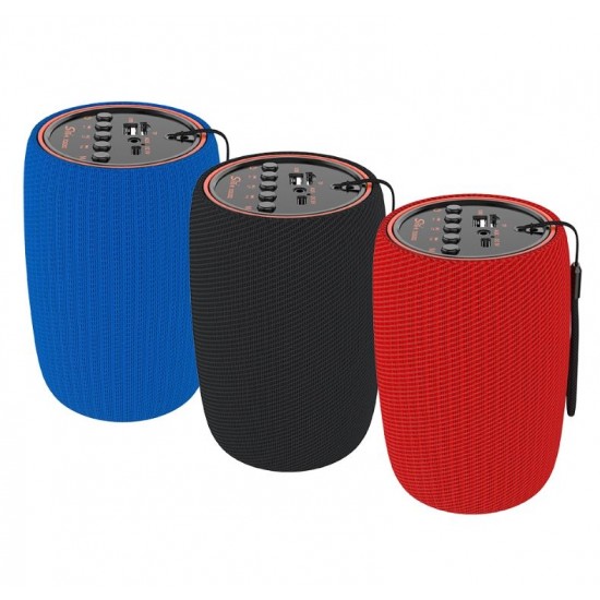 Преносим Bluetooth мини високоговорител ZQS202 - Син – Компактен и многофункционален 