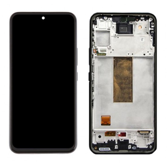 LCD Дисплей с тъчскрийн за Samsung A54 5G A546B/A546U+РАМКА 