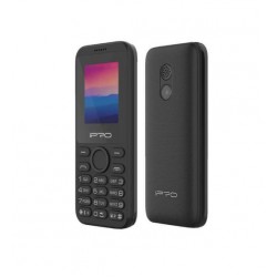 Мобилен телефон IPRO A6MINI+БГ МЕНЮ /2G/32+32MB/1.77inch/0.08MP/800mAh/Dual Sim/5V 500mAh/Фенер - Черен