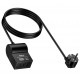 Разклонител HOCO AC33 – 1 контакт, 2×USB-C, 1×USB-A, PD 30W, 2500W, кабел 1.5 м