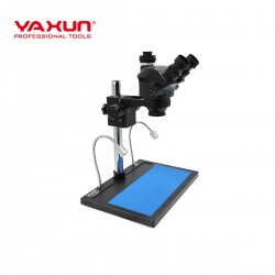 YAXUN YX-AK45 Професионален тринокулярен микроскоп с LED осветление