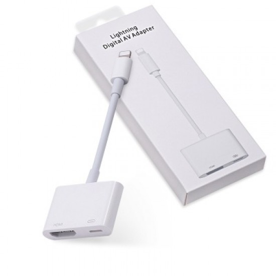 Lightning digital AV към HDMI и Lightning 