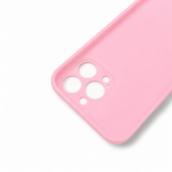 Силиконов гръб TP18 +камера за Huawei Honor 400 Smart - Бебешко Розов