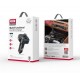 FM трансмитер XO BCC08, USB x2, USB-C, MP3, Bluetooth 5.0