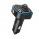 FM трансмитер XO BCC08, USB x2, USB-C, MP3, Bluetooth 5.0