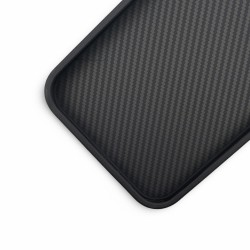 Premium Carbon Case TP-103 за iPhone 17 Air - Space Black