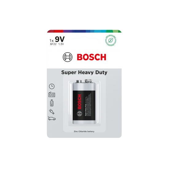 0360 Батерия Bosch Super Heavy Duty 9V 1-blister