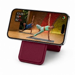TP14 Магнитен портфейл със стойка (MagSafe съвместим) - Бордо