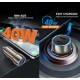 WUW C190 12V Адаптер кола 40W двоен изход 2xUSB-C 
