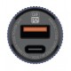 12V 2в1 C510Q 3.0 LDNIO Fast с 2 изхода USB-C + USB 36W - Type-C към Lightning
