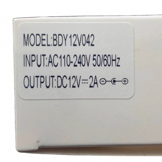 220V Захранващ адаптер за камери към 12V и 2A