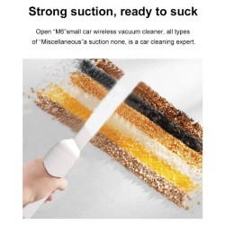 M6 мини прахосмукачка преносима смукателна машина 