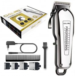 DALING DL-1162 Безжичен акумулаторен тример за подстригване на коса професионална машинка Регулируема Литиево-йонна