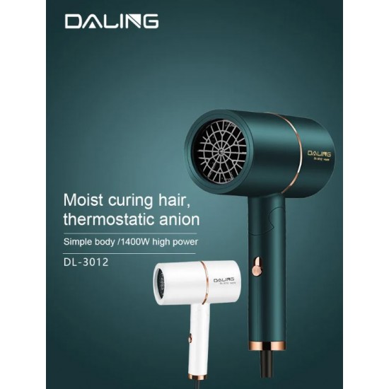 DALING Сешоар DL-3012 1400W - Зелен