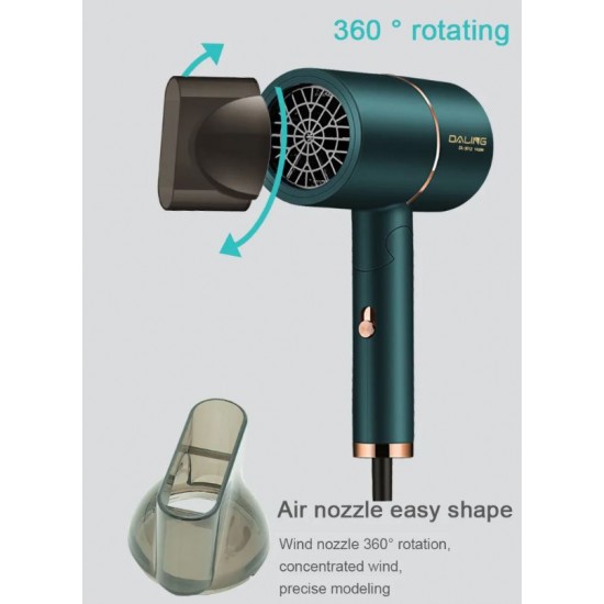 DALING Сешоар DL-3012 1400W - Зелен