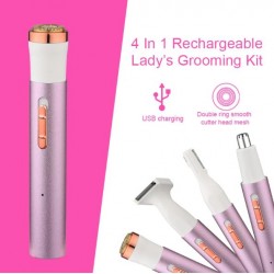 DALING DL-6020 4IN 1 Дамски електрически тример за вежди Самобръсначка за лице Безболезнено средство за премахване на косми 