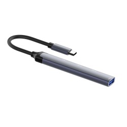 HUB Ldnio DS34C 4в1 USB-C КЪМ 3xUSB 1xUSB-C 5GB/ps