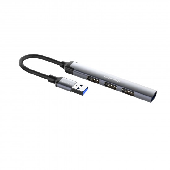 HUB Ldnio DS44U 4в1 USB КЪМ 4xUSB 5GB/ps
