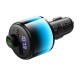 HOCO E166 Path FM трансмитер 42W (1x USB-A + 1x USB-C, Bluetooth 6.0, PD/QC/FCP/AFC)