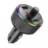 HOCO E82 FM 30W. модулатор трансмитер Запалка (2 USB изхода + 1USB-C, microSD, Bluetooth)
