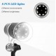 F210 WIFI Цифров микроскоп 1000X цифрово увеличение 1080P 8LEDs Микроскопска камера Електронна лупа със стойка