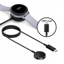 Бързо безжично зарядно устройство (Type-C) за Samsung Galaxy Watch (EP-OR900BBEGWW)