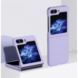 Z15 Silicone case за Samsung Z Flip 7 от 2 части - Светло Лилав