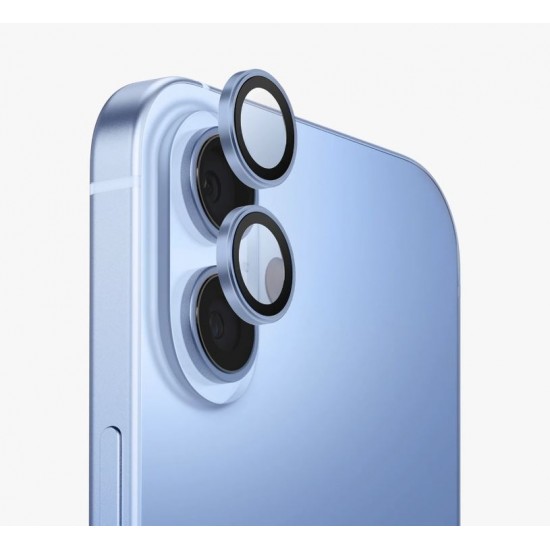 Цветен протектор за Камера iPhone 17 Pro / 17 Pro Max - (Син) MIST BLUE