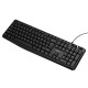 HOCO GM60 Cool Жична клавиатура USB-A – 104 клавиша, Ергономичен дизайн, Черна