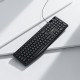 HOCO GM60 Cool Жична клавиатура USB-A – 104 клавиша, Ергономичен дизайн, Черна