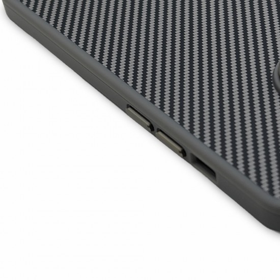 Premium Carbon Case TP-103 за iPhone 13 Pro Max - Titanium сив
