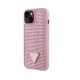 1070 Guess Galaxy S24 Plus Back cover case - Rhinestone Triangle - Pink