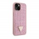 1070 Guess Galaxy S24 Plus Back cover case - Rhinestone Triangle - Pink