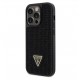 1049 Guess Galaxy S24 Plus Back cover case - Rhinestone Triangle - Black
