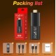 2025 HCS97 TV 4K HDR ULTRA HD android 14.0 TV Stick 4GB+64GB 2.4/5G Wifi 100M-LAN порт Netflix Youtube Media Player