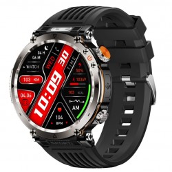 HT30 Мъжки смарт часовник  Sport 2026 – 1.7" AMOLED дисплей, Bluetooth разговори, фенерче, 600mAh батерия, IP68 водоустойчив