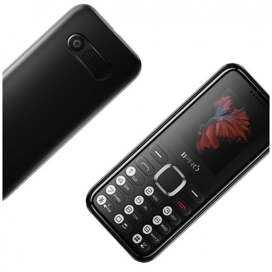 Мобилен телефон (Черен) IPRO A10 Mini+БГ МЕНЮ Без камера /2G/32Mb+32MB/0.08MP/1.77 инча 600mAh/Фенер