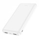 HOCO J100 Powerbank 10,000mAh High-ranking, с 3 изхода USB x 2 T-C x 1 - Бял