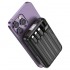 HOCO J135 Rico Power Bank 10 000 mAh, 22.5W, магнитно безжично зареждане 15W, вградени кабели, LED дисплей
