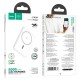 HOCO J140A - Бял Тънка Slim Магнитна MagSafe външна батерия 5,000mAh PD Type-C 15W
