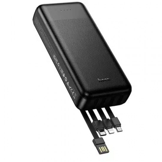 HOCO J163A Wonderful Power Bank 20,000mAh с 4 вградени кабели