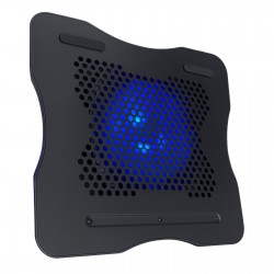JC-208 Охладителна Подложка за Лаптоп с LED Осветление – Мощен Вентилатор и Ергономичен Дизайн 