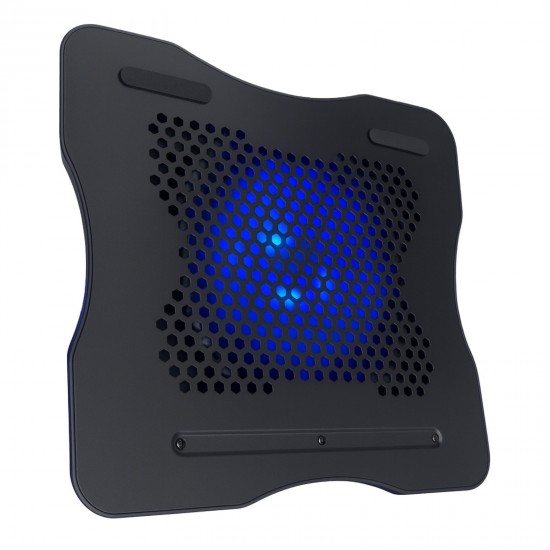 JC-208 Охладителна Подложка за Лаптоп с LED Осветление – Мощен Вентилатор и Ергономичен Дизайн 