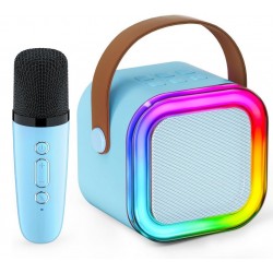 Преносима тонколона K12 RGB осветление - Син