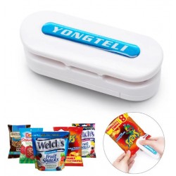 KL301 YongTeli 2в1 уплътнител за пластмасови торбички и уред за рязане,уред за запечатване на пликове