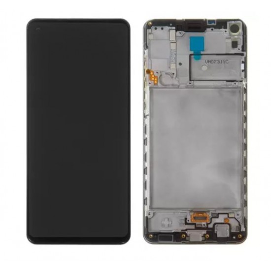 LCD Дисплей с тъчскрийн за A21S +Рамка A217