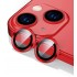 Цветен протектор за Камера iPhone 14 Pro / 14 Pro Max - Червен