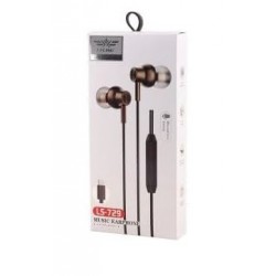 LELISU LS-729 Жични слушалки с USB Type-C, HD микрофон и управление