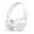 LELISU LS-212 Безжични слушалки с Bluetooth 5.3, TF карта, AUX, FM радио и микрофон – Бял