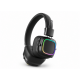 LELISU LS-258 Безжични Bluetooth слушалки с RGB подсветка - Черен
